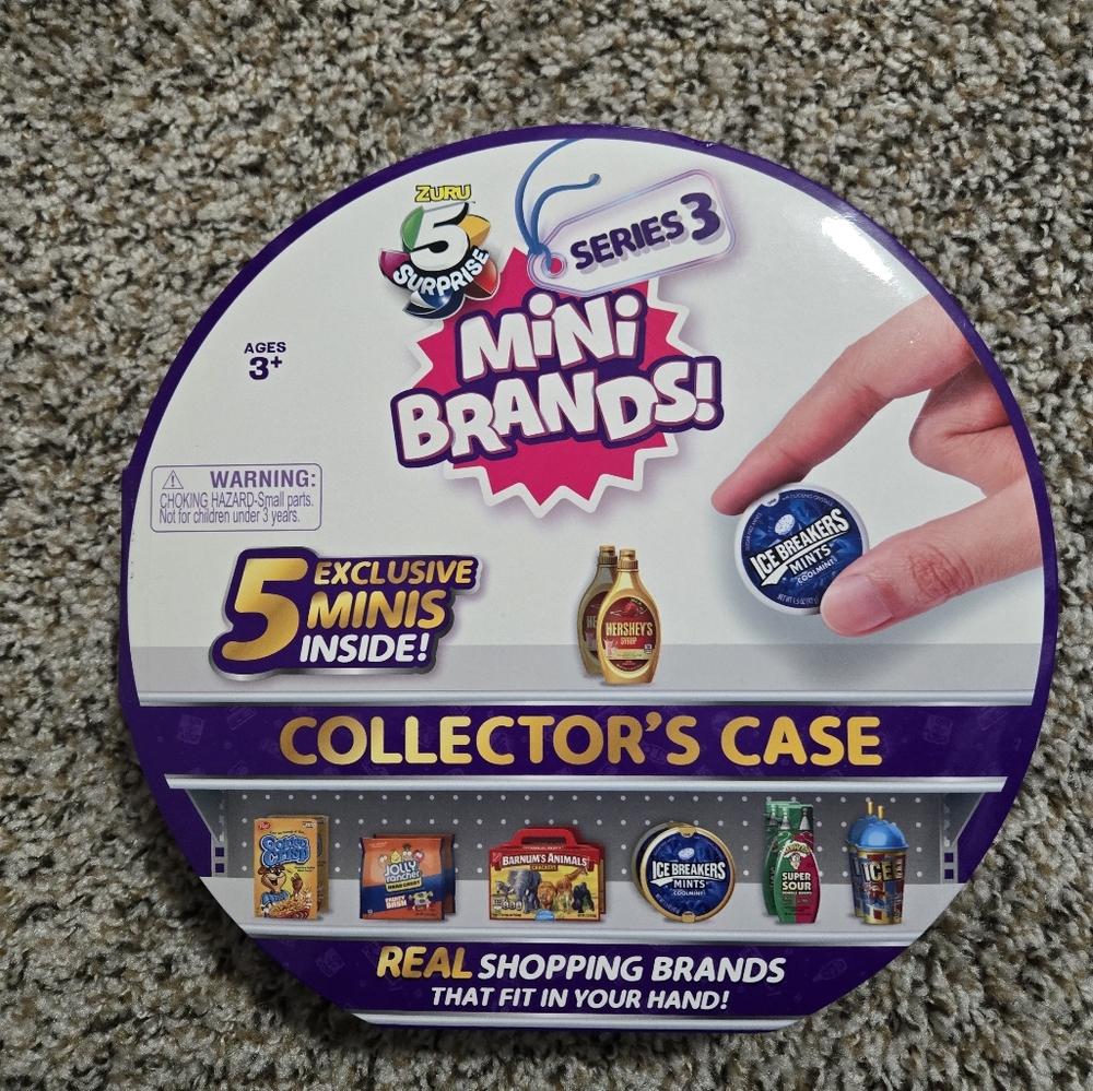 Mini Brands Series 3 Collector's Case